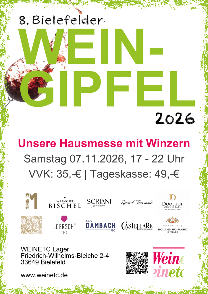 8. Bielefelder Weingipfel 07.11.2026