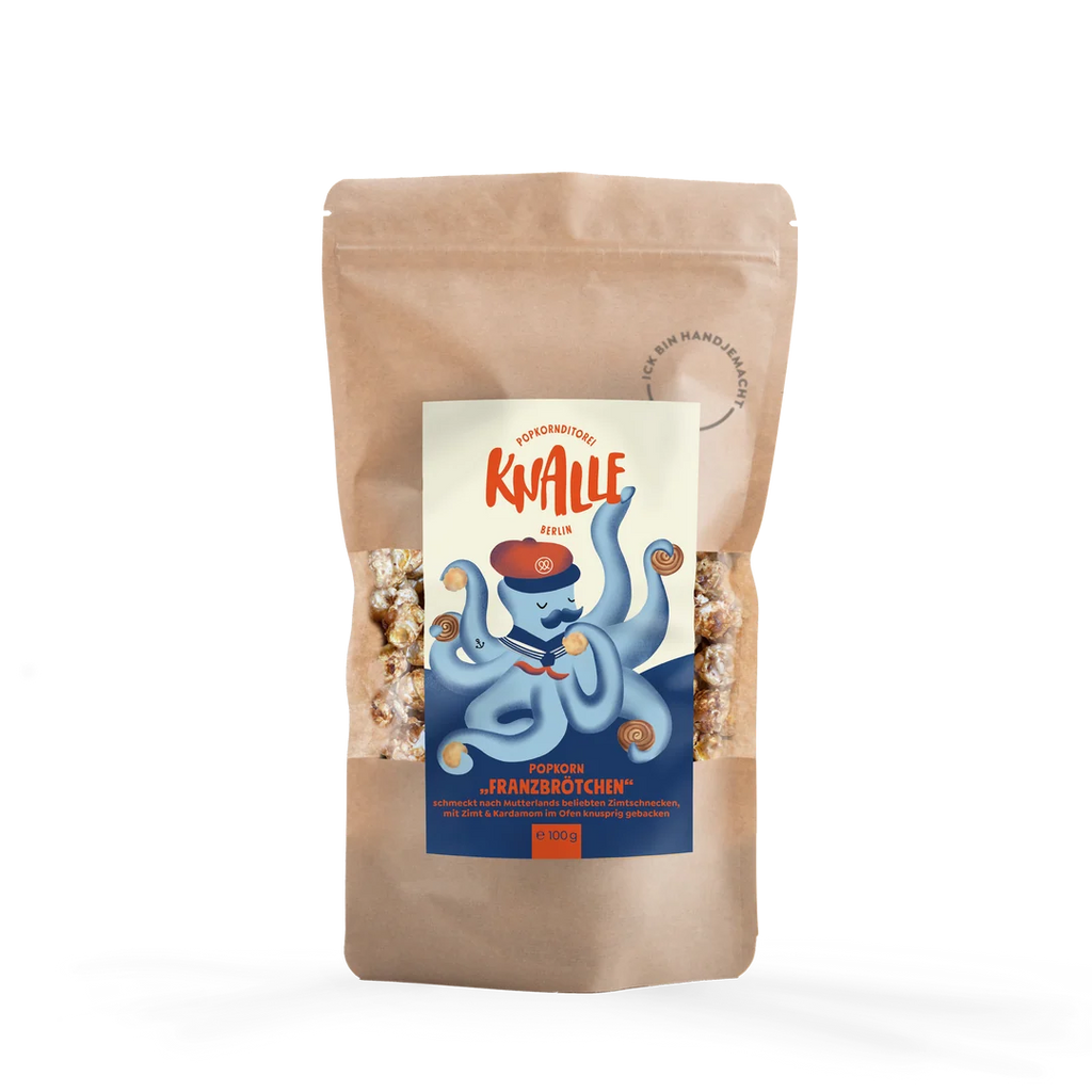 Knalle Berliner Popcorn Franzbrötchen