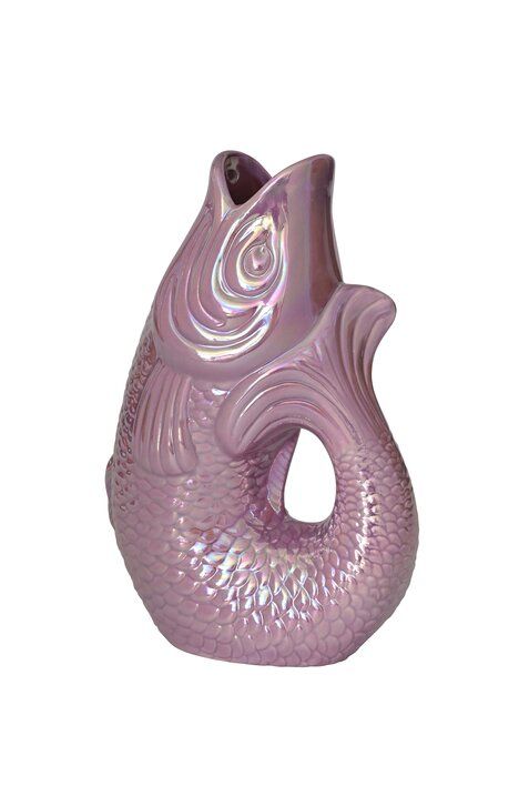 Monsieur Carafon, Fisch Vase S lila