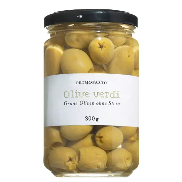 Olive verdi snocciolate